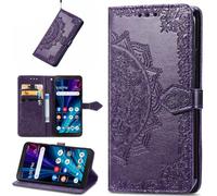 BaiFu Fleurs Mandala Coque pour Nokia HMD Pulse+ Étui, Béquille, Fermeture magnétique, Housse pour Nokia HMD Pulse+-02