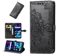 BaiFu Fleurs Mandala Coque pour Redmi Note 17 4G Étui, Béquille, Fermeture magnétique, Housse pour Redmi Note 17 4G-03