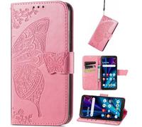 BaiFu Papillons Coque Cuir pour Oppo K12S/K13/K13x Case, Béquille, Fermeture magnétique Étui, Roses Fleur Cover Wallet pour Oppo K12S/K13/K13x Housse-06