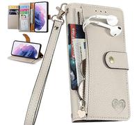 BaiFu RFID Blocage Coque avec Fairphone 5, Fermeture éclair Poche, Pochette à Fermeture éclair et Fente pour Carte Coque pour Fairphone 5-04