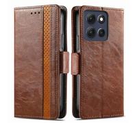 BaiFu RFID Blocage Coque avec Motorola Moto G17, Style d'entreprise Étui, Housse Portefeuille Fonction Support pour Motorola Moto G17-11