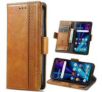 BaiFu RFID Blocage Coque avec Nokia HMD Pulse, Style d'entreprise Étui, Housse Portefeuille Fonction Support pour Nokia HMD Pulse-06