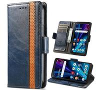BaiFu RFID Blocage Coque avec Realme P4R, Style d'entreprise Étui, Housse Portefeuille Fonction Support pour Realme P4R-04