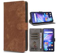 BaiFu RFID Blocking Coque avec Honor 600 Pro, Titulaire de la Carte, Béquille, Étui pour Honor 600 Pro-002