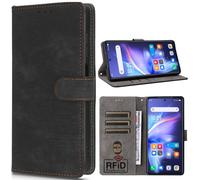 BaiFu RFID Blocking Coque avec Honor X5d Plus, Titulaire de la Carte, Béquille, Étui pour Honor X5d Plus-001
