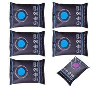 BAIFULAI 100 g x 5 sacs déshydratants réutilisables en gel de silice, absorbeur d'humidité, déshumidificateur de voiture, paquets de déshydratants colorés pour valise, coffre-fort, filaments 3D