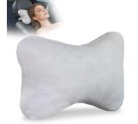 BAIFULAI Coussin de nuque de voiture : 27 × 19 cm Coussin appui-tête de voiture avec bandes flexibles, coussin d'appui-tête idéal pour chaise de bureau, chaises de jardin, sièges de voiture Protection