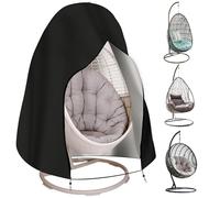 BAIFULAI Housse de fauteuil suspendu - En tissu Oxford 210D - Pour fauteuil suspendu - Avec cordon de serrage - Imperméable - Coupe-vent - Résistant aux UV - Panier suspendu - 190 x 115 cm