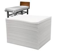 BAIFULAI Lot de 100 draps de lit jetables pour table de massage : 180 x 80 cm Drap housse jetable doux pour la peau Housse de table de massage en tissu non tissé pour salon de beauté, spa, massage