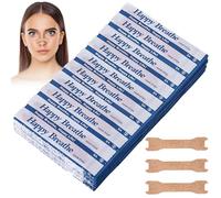 BAIFULAI Lot de 100 pansements nasaux anti-ronflement - Bandes nasales extra fortes - Meilleure respiration - Soulage la congestion nasale due à la rhinite - Allergies - Anti-ronflement - Pour le