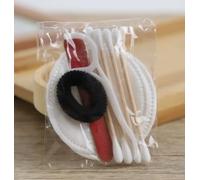 BAIFULAI Lot de 100 pièces de vanité d'hôtel : kit Amenities en vrac avec cotons-tiges, fil dentaire et lime à ongles, fournitures d'hôtel, articles de toilette emballés individuellement pour les