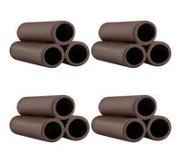 BAIFULAI Lot de 4 cachettes en céramique pour aquarium, accessoire de réservoir de poissons, décoration d'aquarium, grotte pour crevettes, poissons, crevettes, cavité en céramique pour aquarium