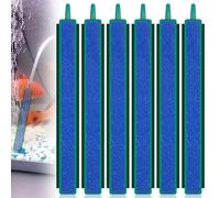 BAIFULAI Lot de 5 pierres à air d'aquarium de 30 cm avec 1 diamètre intérieur de 4 mm de diamètre intérieur - Pierre à air pour aquarium