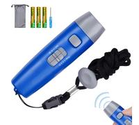 BAIFULAI Sifflet Électronique: Sifflet Manuel Robuste, Réglable en Volume et en Tons, Idéal Pour Arbitres et Entraînement (12x3.3 cm, Noir)