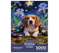 BAigle Dog 1000 Pièces Puzzles pour Adultes,Jardin onirique Un Jeu De Dexérité Très Difficile Puzzle Éducatif avec des Défis 38x26cm/1000pcs