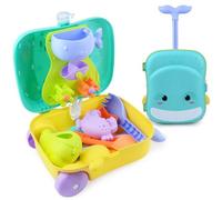 Baignade Heureuse Pour Enfants, Jeux D'eau, Creuser Du Sable, Pousser Du Sable, Ensemble De Jouets De Plage, Cadeau De Boîte De Chariot