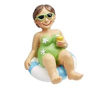 Baigneuse dans sa bouée