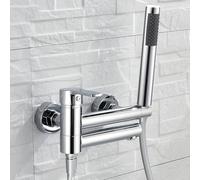 Baignoir Tapisseurs avec douche enrichissant en or brossé Beauty Comes