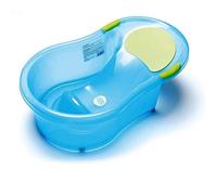 Baignoire 0-6 mois bleu translucide avec transat intégré - dBb Remond