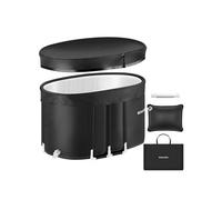 Baignoire à glace avec isolation triple et cadre en aluminium