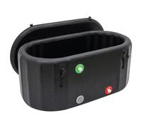 Baignoire à glace, tonneau à glace, bain à glace avec système de refroidissement, paroi isolante de 8 cm, avec couvercle, surface brossée, pour récupération, thérapie d'eau froide, baignoire adulte