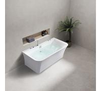 Baignoire à hydromassage Baignoire à hydromassage d'intérieur Home Spa Blanc