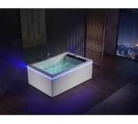 Baignoire à hydromassage d'angle Baignoire Spa Home 2 personnes Baignoire à hydromassage