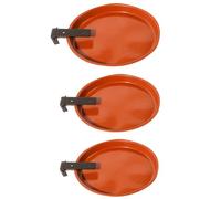 Baignoire à Oiseaux 3 Couches Masqueur d'oiseau Mural pour Jardin à 90 ° Fondage d'eau Pliable avec 3 Plateaux de Taille et Station 'Alimentation en Fer en Fer pour Les Murs extérieurs du Balcon ins