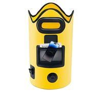 Baignoire à pied de 21 litres avec poches latérales et seau pliable - Sac de marche avec trou de drainage, pour détente quotidienne pour enfants femmes adultes