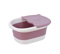 Baignoire à Pied Pliable basage de Pieds Portables Bassin de Lavage de Seau de Grande capacité Spa de Pieds de Bain (Couleur: b, Taille (Une amitié années Aqiong