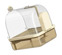 Baignoire à pompage automatique pour perroquets - Fontaine à oiseaux - Débit réglable - Pour oiseaux et animaux domestiques