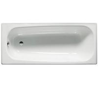 Baignoire acier Contesa fond antidérapant percé 1 trou - - 170x70cm - Blanc