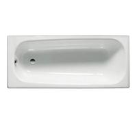 Baignoire acier Contesa fond antidérapant percé 1 trou - Roca - 170x70cm - Blanc