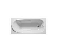 Baignoire acrylique RIHO COLUMBIA-Gris-Sans appui-tête-Gris--