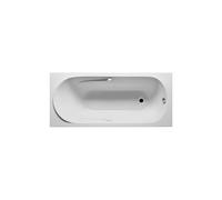 Baignoire acrylique RIHO FUTURE 170x75 cm-Gris-Sans appui-tête-Gris--