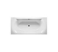 Baignoire acrylique RIHO LIMA-Gris-Sans appui-tête-Gris--