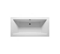 Baignoire acrylique RIHO LUSSO-Gris-Sans appui-tête-Gris--