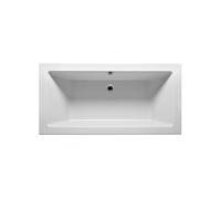 Baignoire acrylique RIHO LUSSO-Gris-Sans appui-tête-Gris--