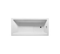 Baignoire acrylique RIHO LUSSO PLUS 170x80 cm-Gris-Sans appui-tête-Gris--