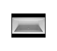 Baignoire acrylique RIHO RETHINK CUBIC 170x75 cm-Sans appui-tête--