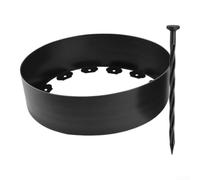 Baignoire anti-poussière de poulet de 71,1 cm, design sans fond pour une utilisation en extérieur, matériau PE robuste, cadre réglable, convient pour poulets, canards, dindes, cailles avec 8 piquets