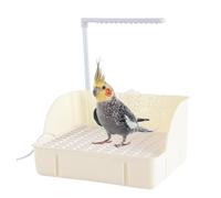 Baignoire automatique Parrot - Outil de salle de bain avec douche, Accessoire de salle de bain Budgie | Accessoire de bain moyen pour perroquets, bain d'oiseaux confortable pour un bain sans stress,