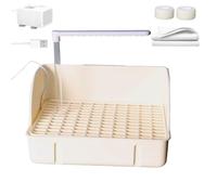 Baignoire automatique pour oiseaux - Avec pompe - Baignoire spacieuse pour perroquets, perruches, calopsittes, pinsons et aras, accessoires de cage à oiseaux