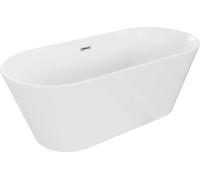 Baignoire autoportante Mexen Flavia 150 x 75 cm blanc/chrome