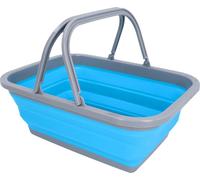 Baignoire avec anse pliable bleu