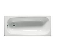 Baignoire avec pieds CONTESA 140x70 percée un trou en acier blanc - ROCA - A236196000