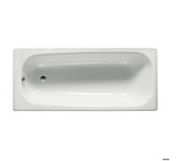 Baignoire avec pieds CONTESA 160x70cm non percée en acier blanc - ROCA - A235990000