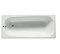 Baignoire avec pieds CONTESA 170x70cm percée un trou en acier blanc - - A235896000