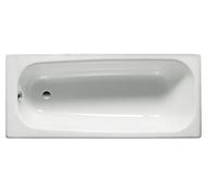 Baignoire avec pieds CONTESA 170x70cm non percée en acier blanc - ROCA - A235890000