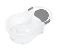 Baignoire avec Transat Intégré - DBb Remond - Blanc Transparent Pailleté - Ergonomique - Bébé